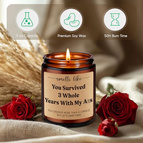 GSPY Leather Anniversary Scented Candle