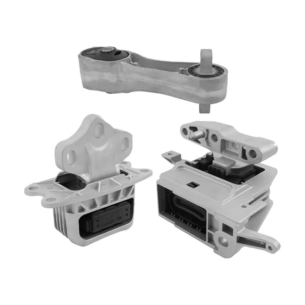 Derksawdp 3Pcs Engine Transmission Motor Mount For F46 F44 X1 F48 X2 F39 F54 F60 F56 F55 F57 22116885934 22116885778 22316853453