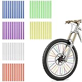 Compatibilità universale: Con una lunghezza di 75 mm e una larghezza di 5 mm, questi Catarifrangenti per Bici si adattano alla maggior parte delle ruote a raggi standard. Sono adatti per bici da bambino, bici da adulto, mountain bike, bici da corsa, e-bike, bici pieghevoli e molti altri modelli.
