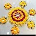 Sanvatsar Home Decorative Rangoli Set of 7