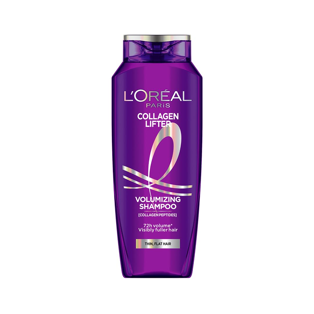 L'Oréal Paris Collagen Lifter Volumizing Shampoo with Collagen Peptides for thin, flat hair, gives instant volume lift & thicker, fuller hair, 200ml-picture-19