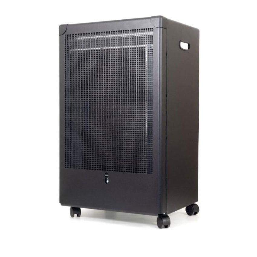 Stufa a gas Brightium, fiamma blu, efficiente e sicura, ideale per il riscaldamento e la cucina in interni ed esterni.