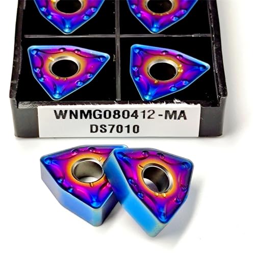 Herramientas de torneado WNMG080408 WNMG080404 WNMG080412 CNC 10pzs miniatura 4