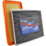 Engine and Cabin Air Filter Combo for Hyundai Accent 20082011 L4 1.6L | Includes Cellulose Engine