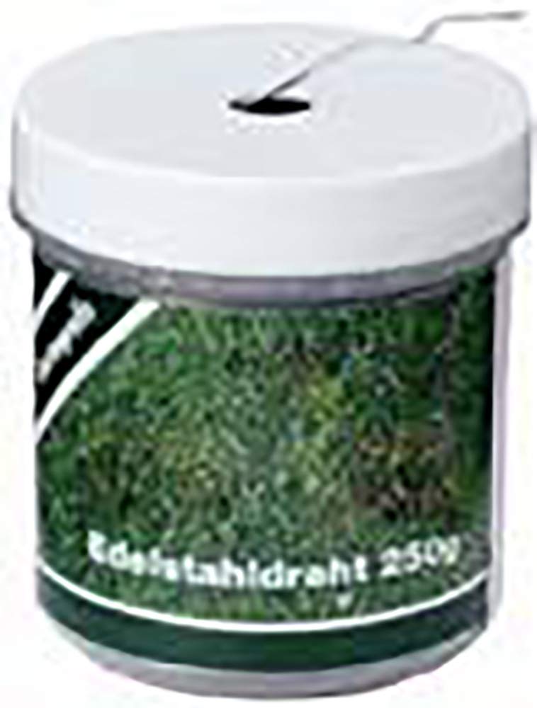 Format 4317784014267 – Edelstahldraht in Dose a 250 g 0.70 mm CA. 80 m
