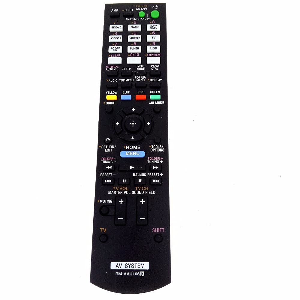 MONSIATUG RM-AAU106 Remote Control for Sony STR-DH720 STR-DH720HP STR-DH730 AV Receiver