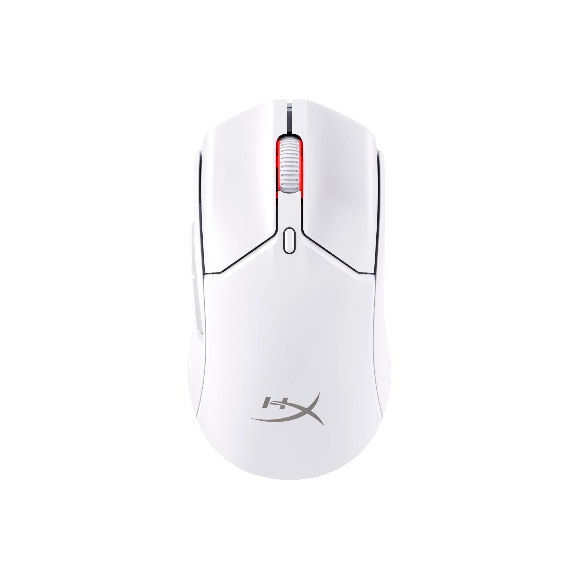 HyperX Pulsefire Haste 2 Mini, Mouse Gaming Senza Filo, Connettività 2,4 GHz, Illuminazione RGB, 6 Tasti Programmabili, 26000 DPI, Resistenza fino a 100 Milioni di Clic, Batteria fino 100 Ore, Bianco