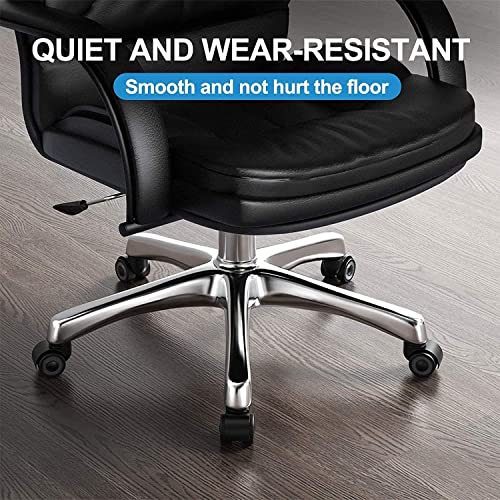 GEOCANG Set di 5 rotelle per sedie da ufficio, 11