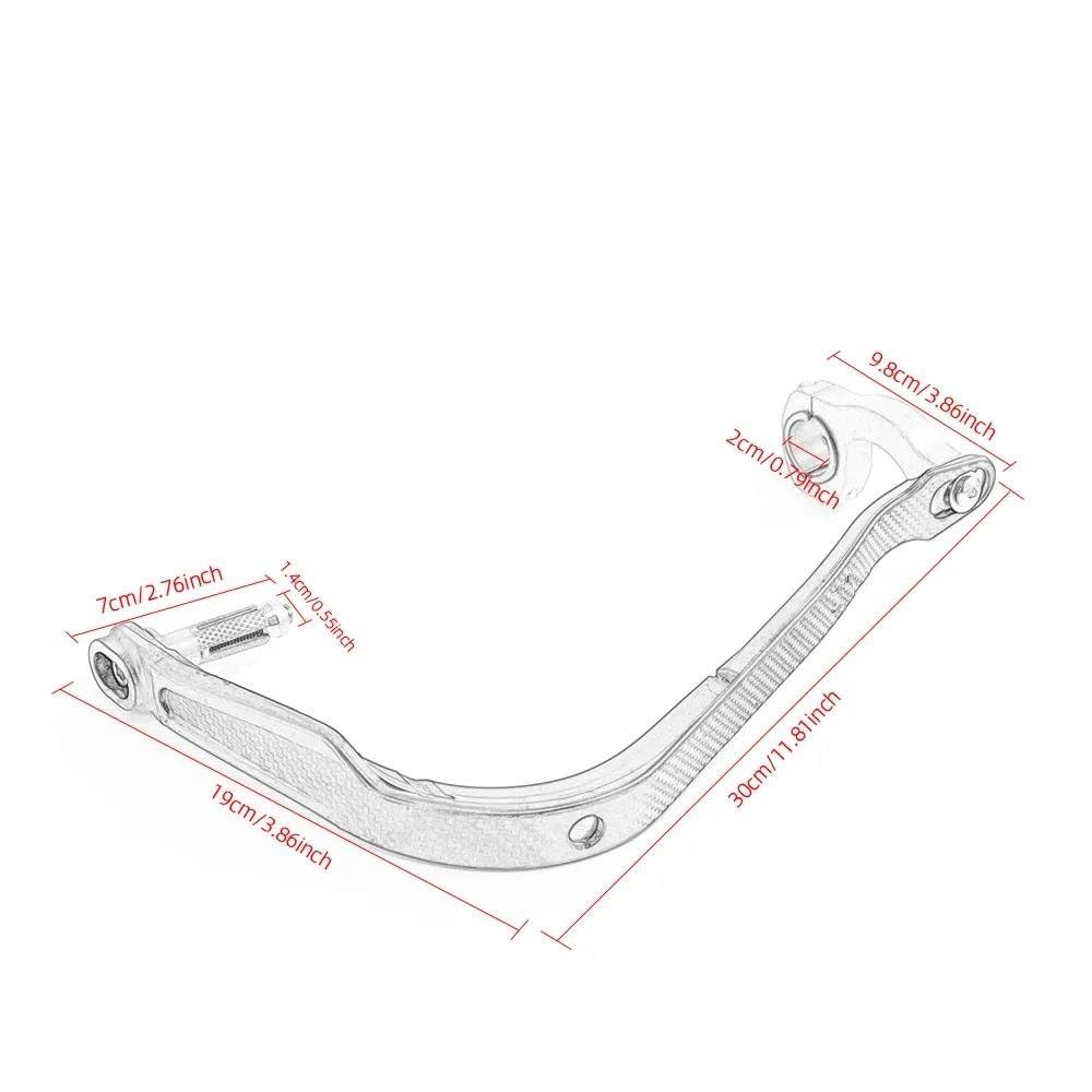 Universel 22mm 28mm Protège-Mains Guidon Protège-Mains Protecteur Pour Motocross Dirt Pit Bike Hors Route ATV Quad Moto Protège-Mains Moto