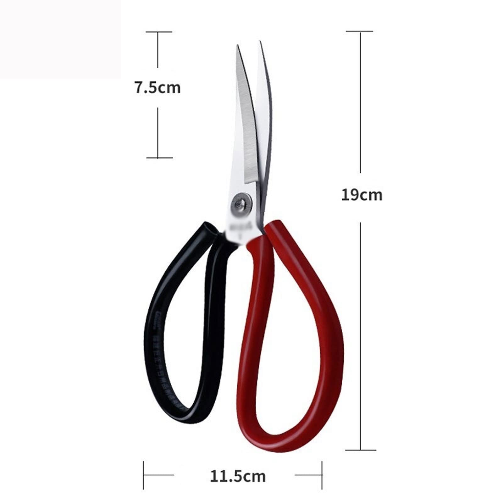 tijeras, Tijeras de cabeza deformada bordado for costura
