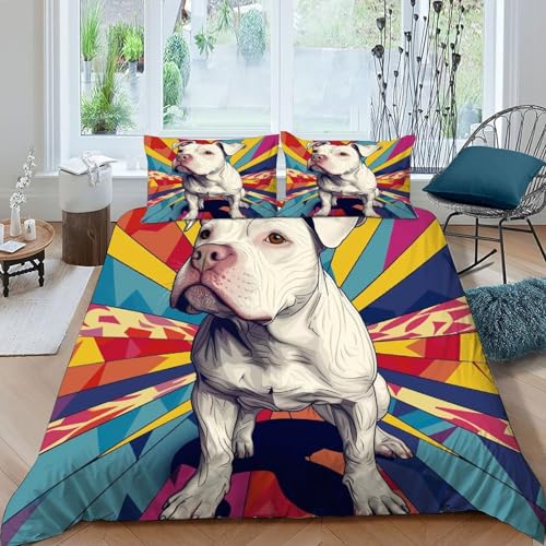 Ensemble literie microfibre Pit Bull de qualité supérieure pour lit double - 3