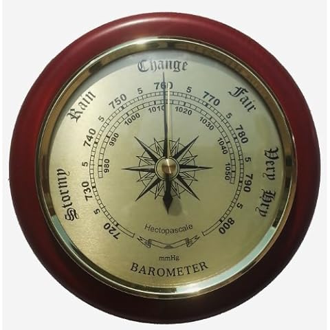 Sunartis Barometer Elegant Weather Instrument New Boxed Width 16 cm x Depth 5 cm Cover