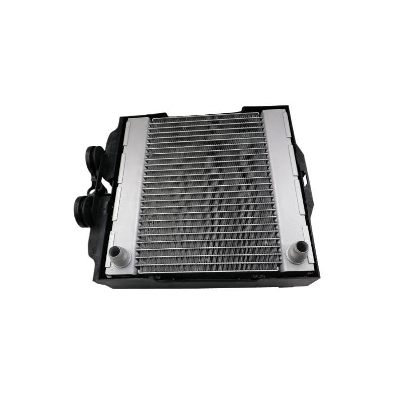 Right Engine Auxiliary Radiator with Bracket BMW 5 6 7 Series 535i 650i 740i F10 F12 F13 F01 F02 F07 N55 N20 17117802662