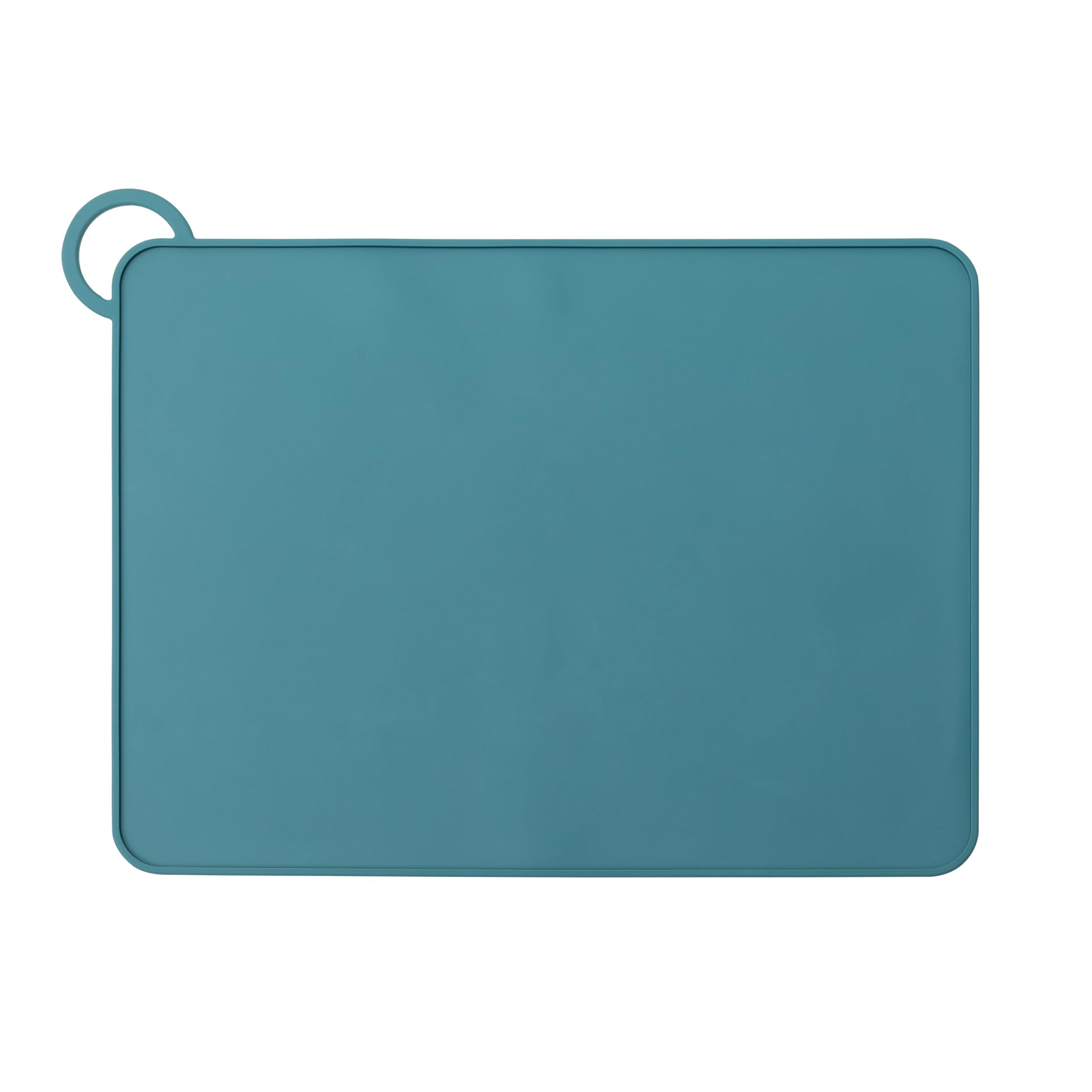 Mr. Wonderful - Salvamantel individual de silicona para bebés - Elefante azul - Fabricado en silicona - Libre de BPA, PVC, BPS y ftalatos - Enrollable