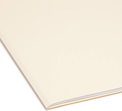 Miniatura 5 de Smead Carpetas de archivos, con pestaña impresa en posición derecha reforzada de corte 25, altura de guía, tamaño carta, manila, 100 por caja (10388)