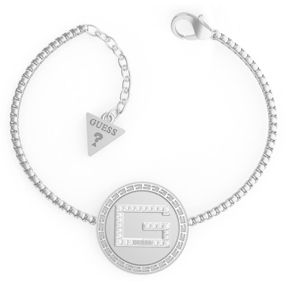 Guess Damen Armband Heart & Soul Edelstahl Kristall rhodiniert rosé