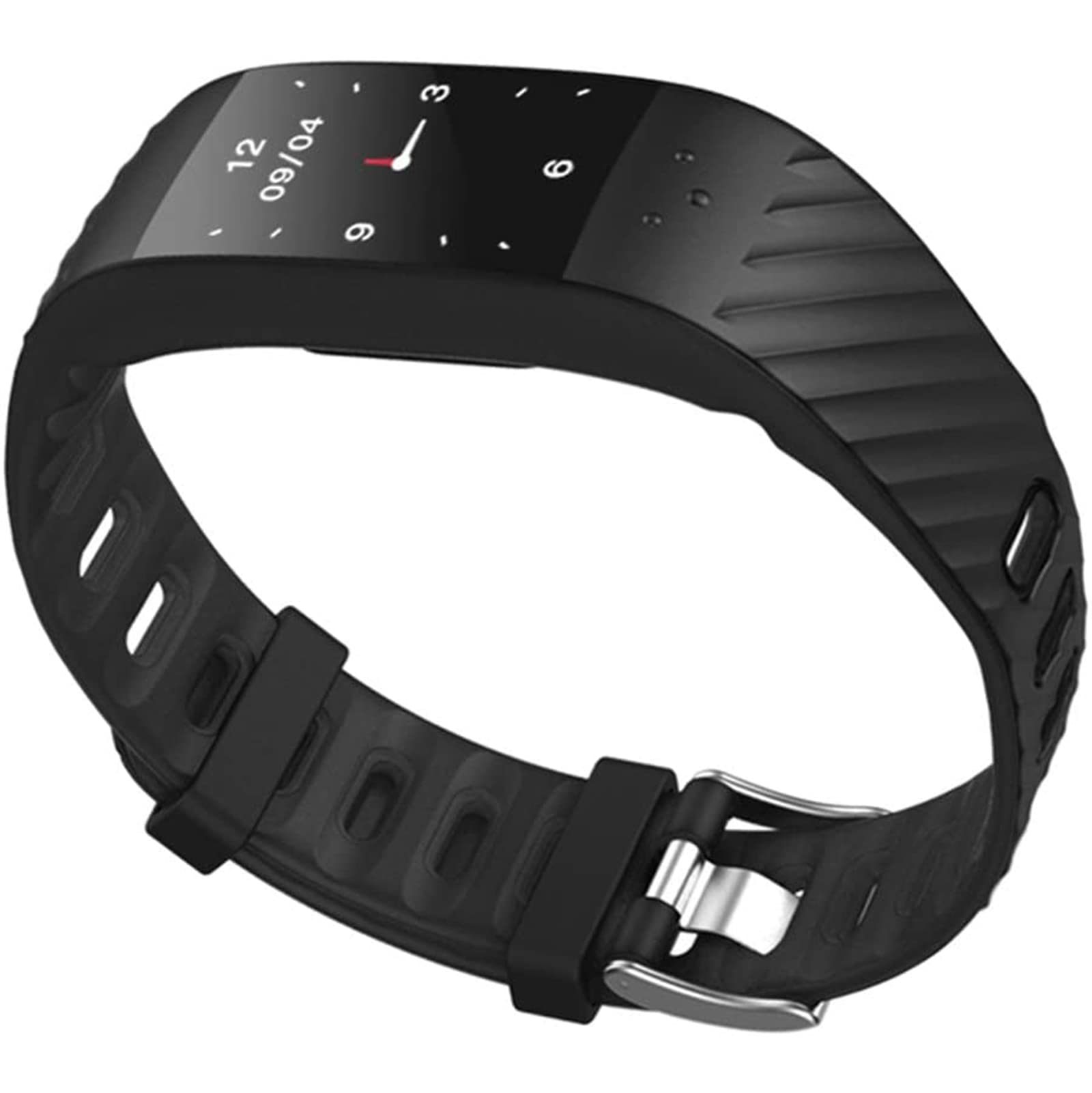 Smartwatch Bluetooth. Ip67 wodoodporna modna opaska na nadgarstek dla mężczyzn kobiet nastolatków. Fitness Tracker bransoletka sportowa krokomierz, ciśnieniomierz tętna do iOS/Android, D