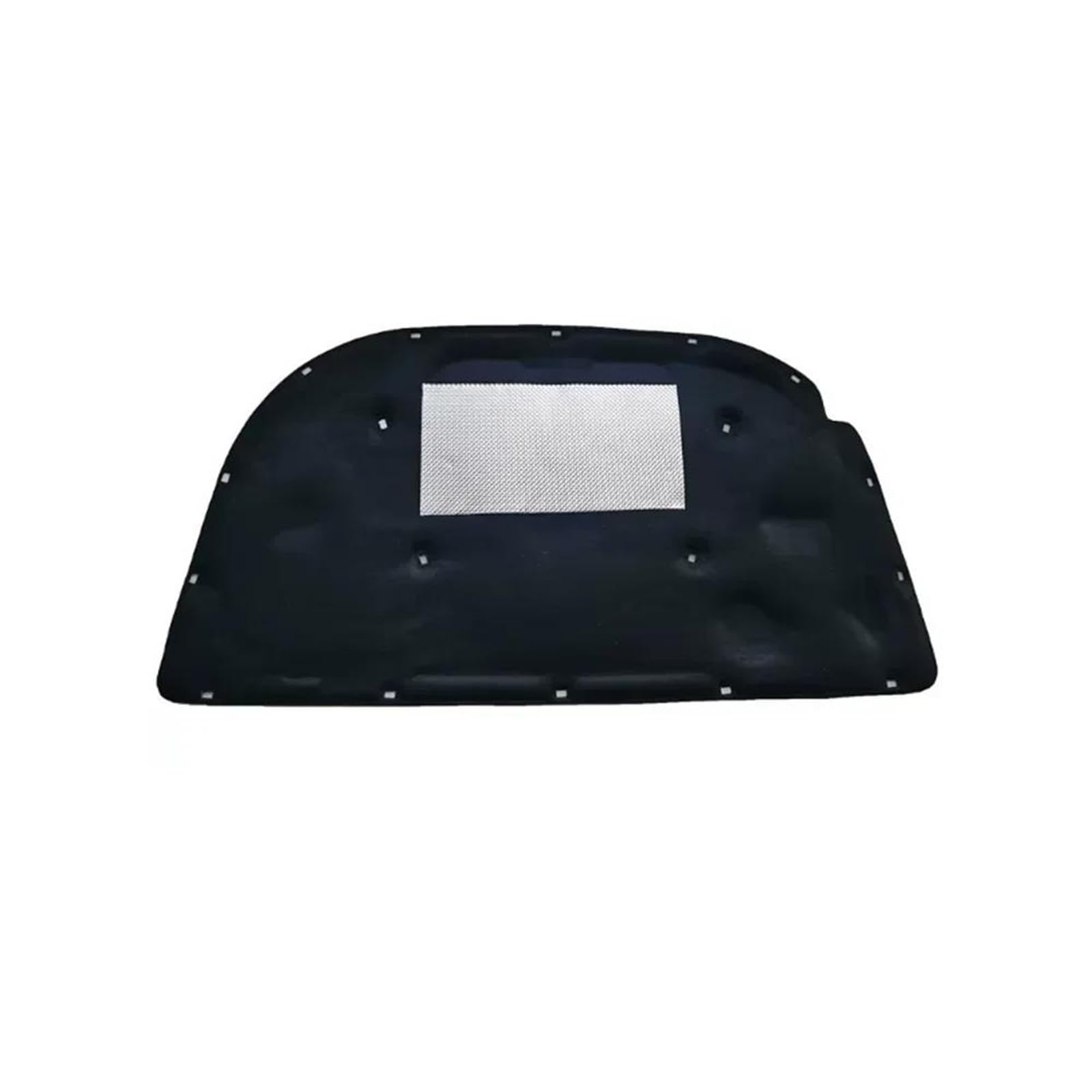 Kjhopy One Color Car Front Hood Engine Sound Heat Insulation Cotton Pad Soundproof Mat Cover For A6 C6 4F 2005~2011 Liner