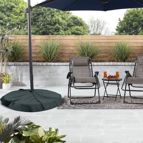 Housse imperméable pour base de parasol avec toile résistante aux intempéries - 7