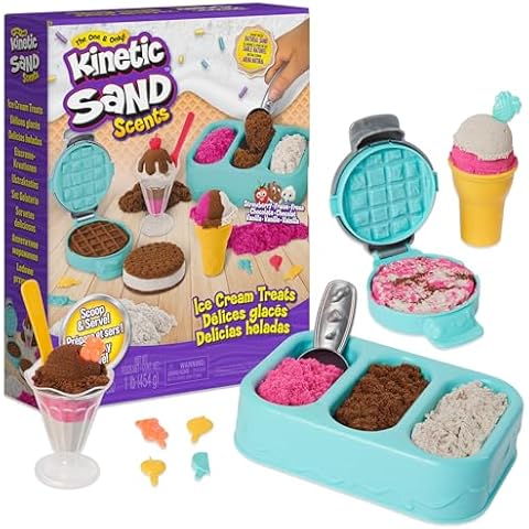 Kinetic Sand Ice Cream Treats Playset Cover