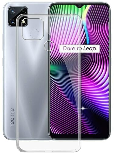Movilear Funda Carcasa Gel Transparente para Realme 7i 4G, Ultra Fina 0,33mm, Silicona TPU de Alta Resistencia y Flexibilidad FGTR