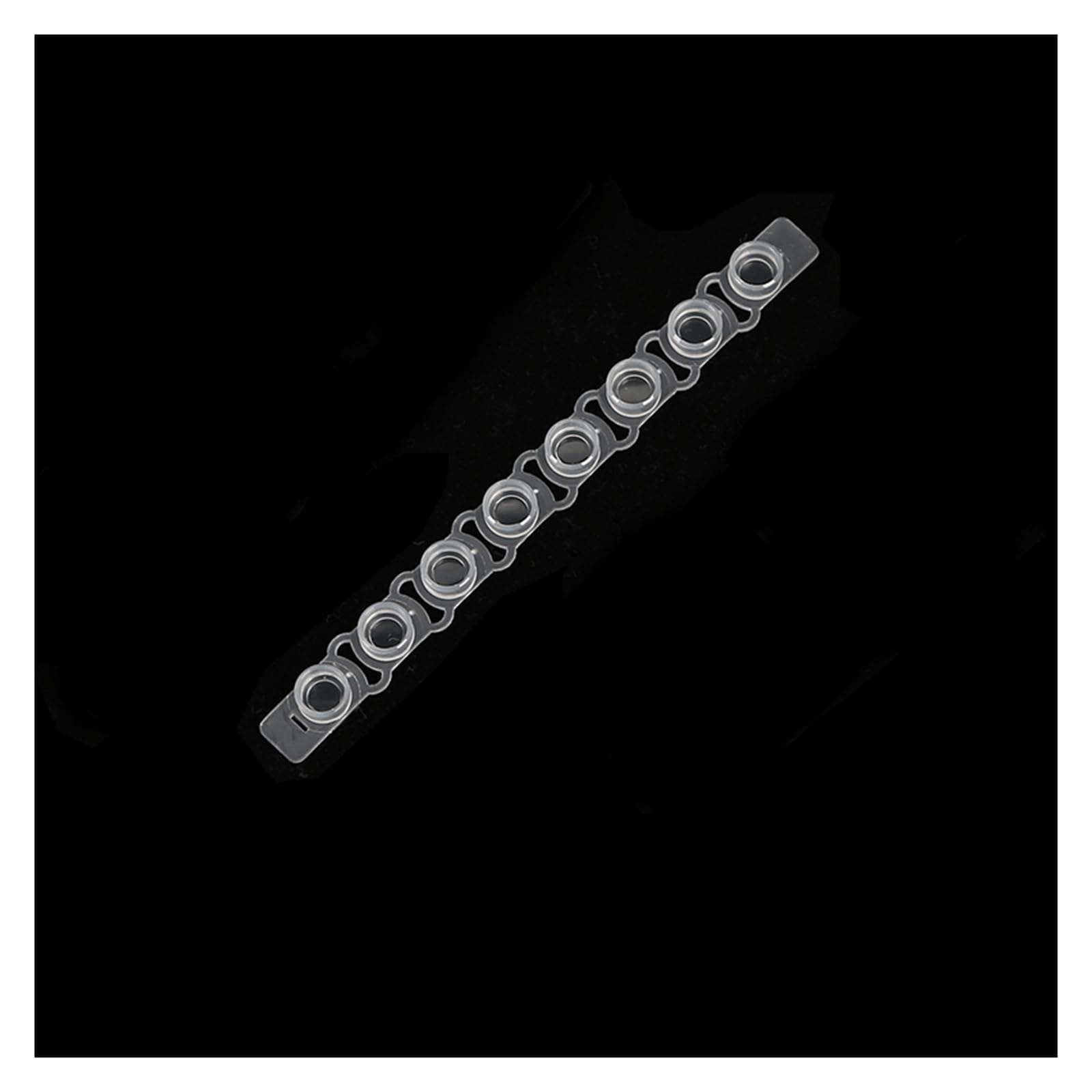 YYJzsw 200 Set 0.2ml 8 Strip Tube PCR Tube À Centrifuger Avec Couvercle