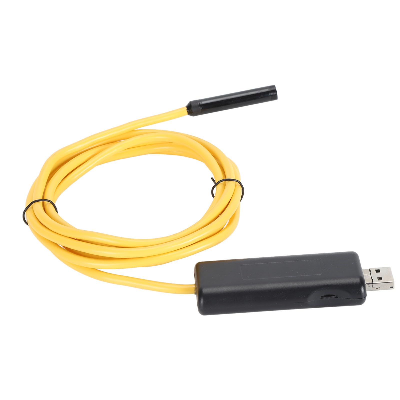 KUIDAMOS Endoskop USB WiFi 720P Profesjonalna Kamera Wysokiej Rozdzielczości z 6 Diodami LED do Kontroli Silnika Samochodowego i Konserwacji Rur 8mm (10 m)