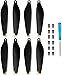 Craznick 32Pcs Propellers for DJI Mini 3 Replacement Prop Blades Low Noise Accessories for DJI Mini 3 Drone Accessories Exclusive Screws & Screwdrivers Gold Tips