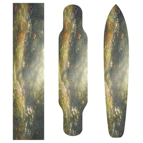 CZXW Spring Flowers Meadow Skateboard Grip Tape Non-Slip Longboard Griptape Skate Board Tapes Sheet for Decor 44