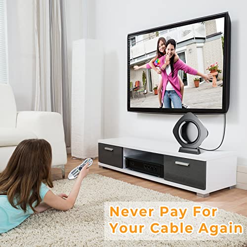 2023 Newest Tv Antenna For Smart Tv,590 Mile Range Amplified Digital Hd Indoor Outdoor Antenna-Support 8K 4K 1080P Fire Stick All Old Tvs Vhf Uhf-Smart Switch Amplifier Signal Booster-30 Ft Coax Cable #TOP6