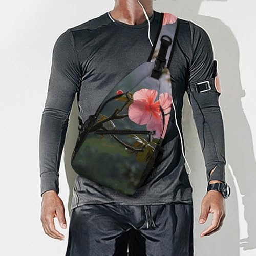 Mochila deportiva sling bag para viaje 38x20 cm miniatura 7