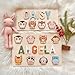 AZUFEMOS Personalized Name Puzzle for Kids, Personalized Baby Gifts Custom Name Puzzles for Toddlers 1-3 Animal Puzzle, Customized 1st Birthday for Girls & Boys Wooden Puzzle Montessor Toys for Kids