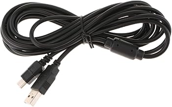 FLAMEER PS3コントローラ用 充電コード USBケーブル（3m） データ転送 延長ケーブル