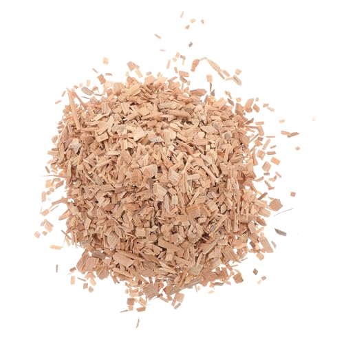 STOBAZA Natural Hickory BBQ Wood Chips Smoking Meat Grilling Flavors 1 Bag Universal Grill Compatibility