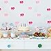 KoalaBear Brand Wall Decal Pink Elephants Peel & Stick Removable Wall Sticker For Children Nursery/Bedroom/Playroom, 27 PCS
