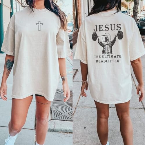 Christian Pump Cover T-Shirt, Sweatshirt, Hoodie, Two Side Christian Shirt, Jesus Workout Shirt, Gym Shirt, Christian Activewear, Jesus Lover Gift3