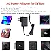 AC Power Supply for Android TV Box Original US Plug Adapter Wall Charger Cable Cord100-240V to DC 5V 2A Power Supply DC Connector Jack 5.5mm x 2.1mm