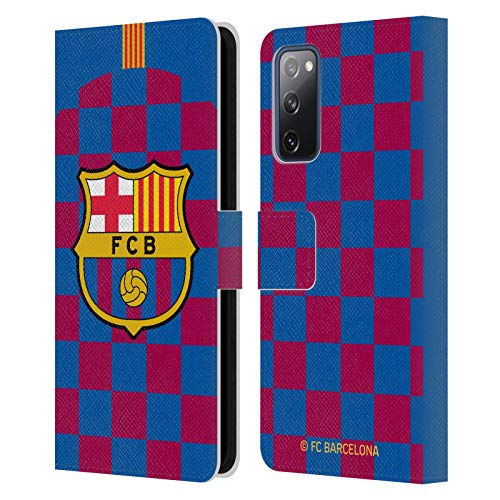 Housse cuir FC Barcelona Samsung S20 FE protection intégrale et cartes