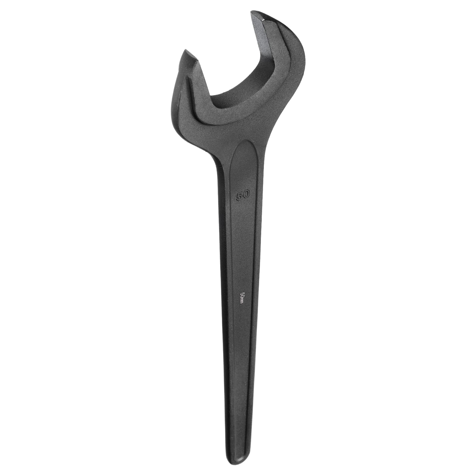 QUARKZMAN Llave Fija De Una Boca 50mm Llave De Extremo Abierto Acero CR-V Grueso Para Reparación De Automóviles Y Ensamblaje De Muebles Negro