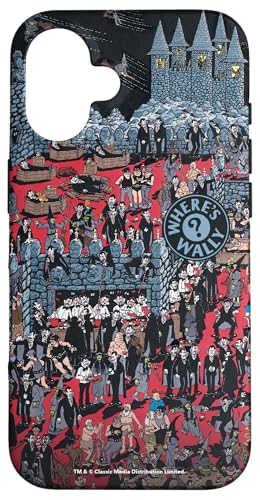 ウォーリーをさがせ Castle of Vampires and Witches Front & Back スマホケース iPhone 16 用
