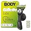Gillette Labs Body Intimate Razor Handpiece with Blades