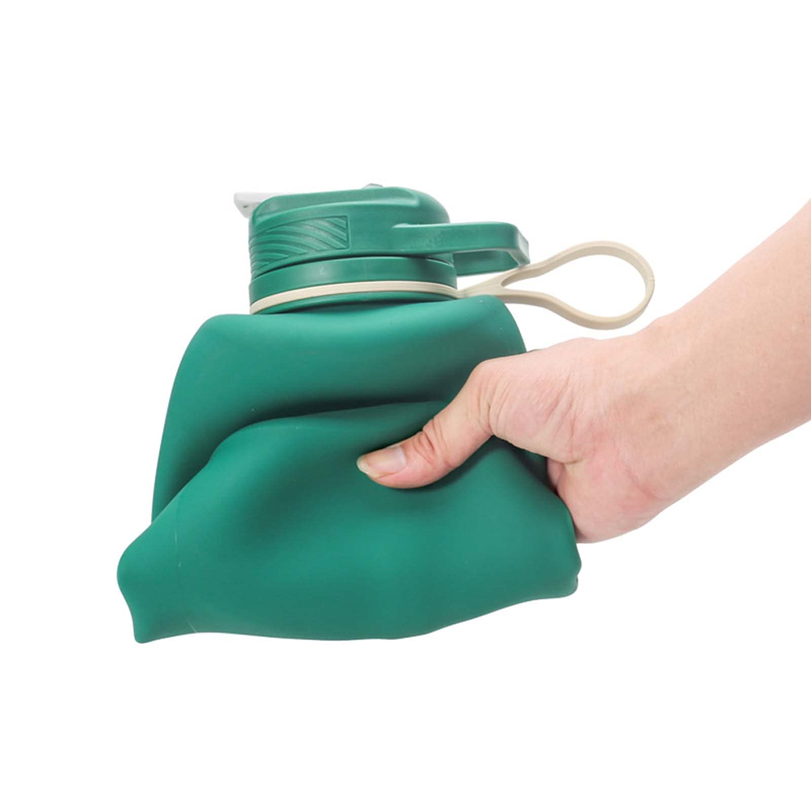 XINGYU Taza De Silicona Plegable Nuevo 2.2l Viaje Montañismo Deportes Al Aire Libre Taza para Beber Café con Mango Boquilla Regalo para Navidad Acción De Gracias