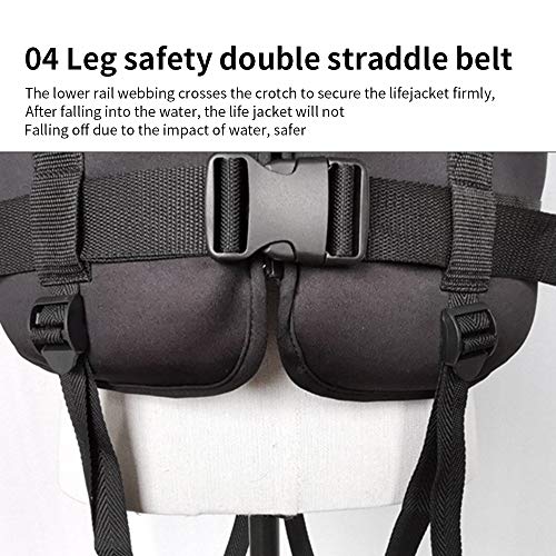 huayao Colete salva-vidas para crianças e adultos, colete salva-vidas de neoprene de verão, colete s
