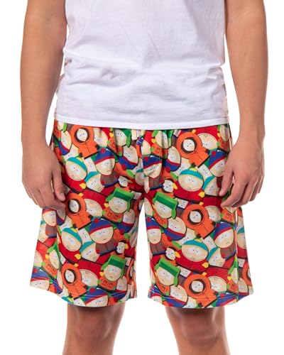 INTIMO South Park Pajamas Men's Eric Kyle Kenny Stan Pile Up Sleep Lounge PJ Shorts