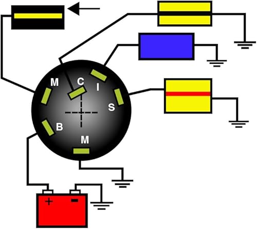 Miniatura 2 de Interruptor de encendido Sierra MP39760 de 3 posiciones