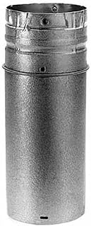 M&G DuraVent 170403 3"x18" Adjustable Length Pellet Vent, Stainless Steel (3PVP-18A)