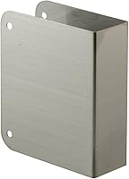Prime-Line MP9492 Stainless Steel Door Lock Reinforcer Plate for 1-3/4in Thick Doors - Enhanced Security & Easy Install