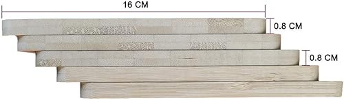 Miniatura 5 de Salvamanteles personalizados de bambú  6.3 pulgadas, salvamanteles grabados personalizados para platos calientes, ollas, sartenes, bandejas para