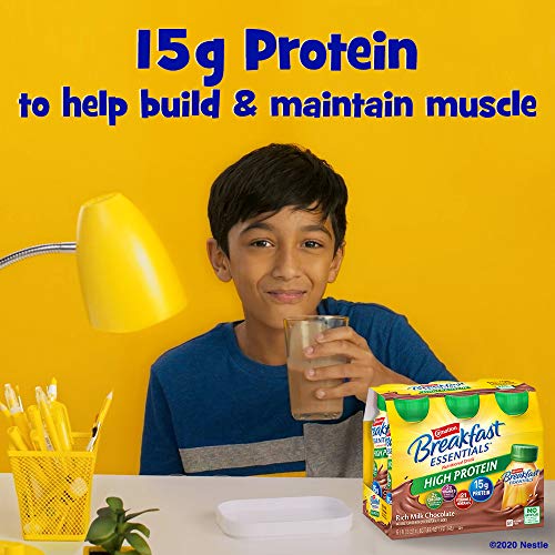 24 Pack, Carnation Breakfast Essentials High Protein ReadytoDrink