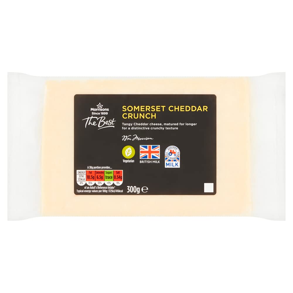 Morrisons The Best Somerset Crunch Cheddar 300G